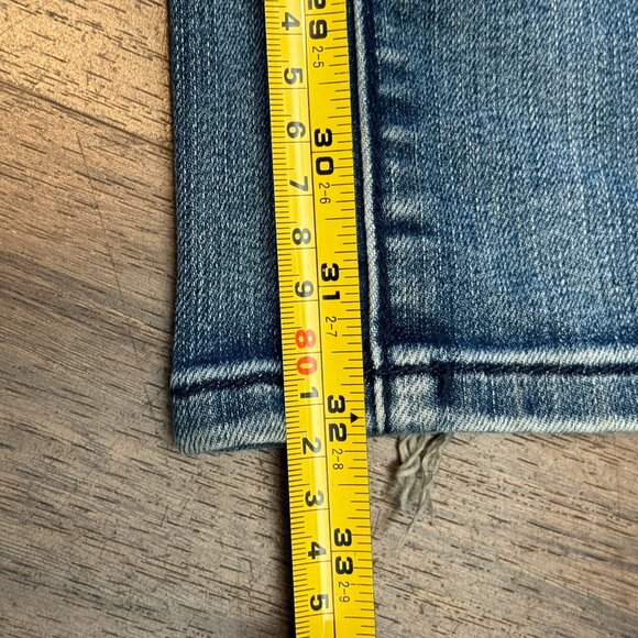 Maurices Jeans Womens 4R Medium Wash Everflex Mid Rise Flare Denim - Picture 6 of 10